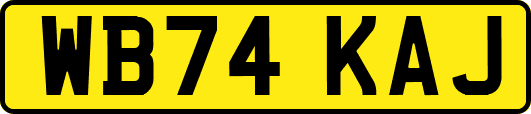 WB74KAJ