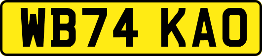 WB74KAO