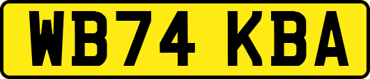 WB74KBA