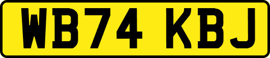 WB74KBJ