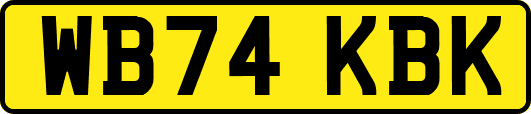 WB74KBK