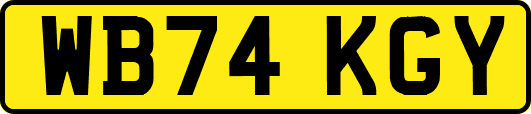 WB74KGY