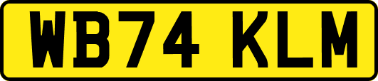 WB74KLM