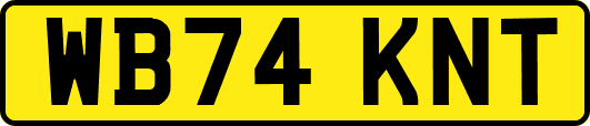 WB74KNT
