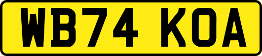 WB74KOA