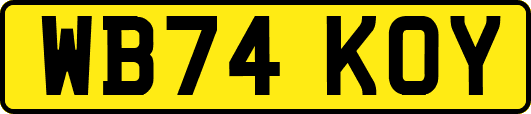 WB74KOY