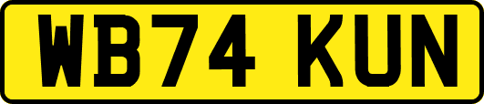 WB74KUN