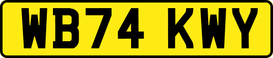 WB74KWY