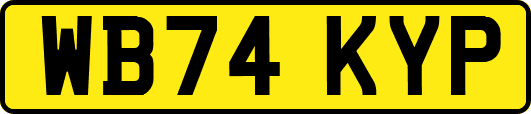 WB74KYP