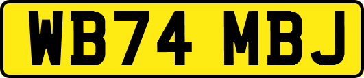 WB74MBJ