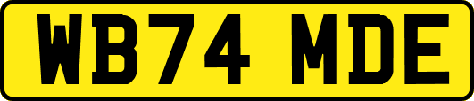 WB74MDE