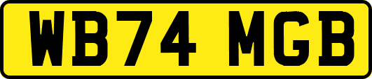 WB74MGB