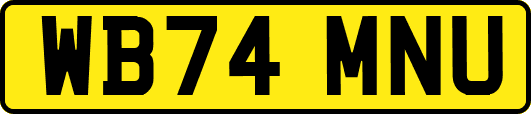 WB74MNU
