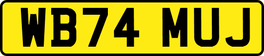 WB74MUJ