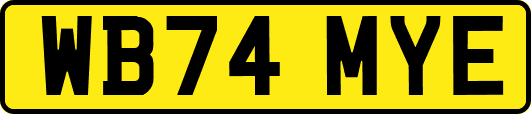 WB74MYE