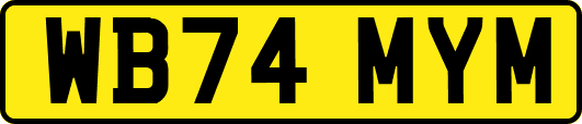WB74MYM