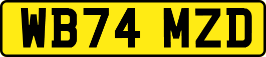 WB74MZD