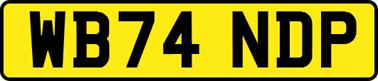 WB74NDP