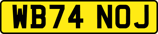 WB74NOJ