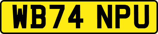 WB74NPU