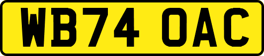 WB74OAC