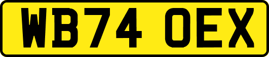 WB74OEX