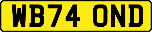 WB74OND