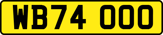 WB74OOO