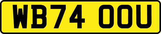 WB74OOU