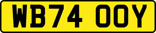 WB74OOY