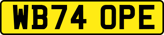 WB74OPE
