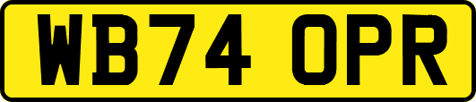 WB74OPR