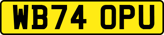 WB74OPU