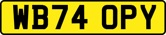 WB74OPY