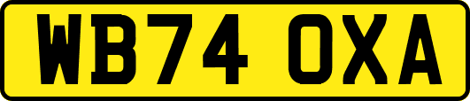 WB74OXA