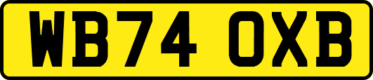 WB74OXB