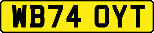 WB74OYT