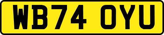 WB74OYU