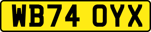 WB74OYX