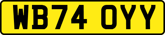 WB74OYY