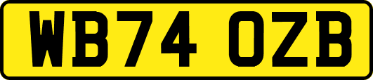 WB74OZB