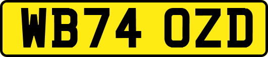 WB74OZD