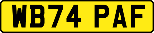 WB74PAF