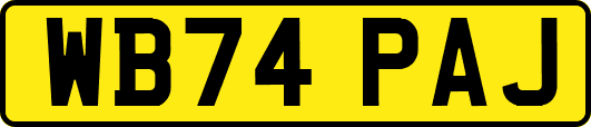 WB74PAJ