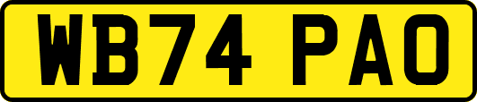 WB74PAO