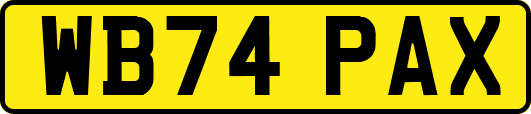WB74PAX