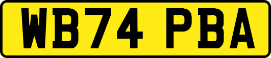 WB74PBA