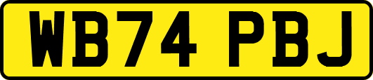 WB74PBJ