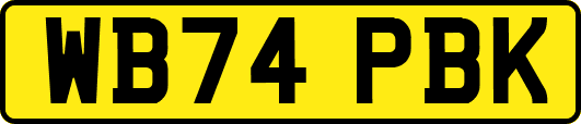 WB74PBK