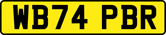 WB74PBR
